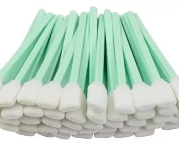 COTONETES DE LIMPEZA PARA CABEÇA DE IMPRESSÃO - KIT 100 UNI